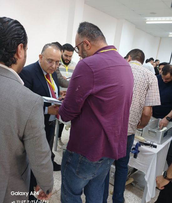 الدورة التدريبية الخامسة لأساسيات تثبيت الكسور