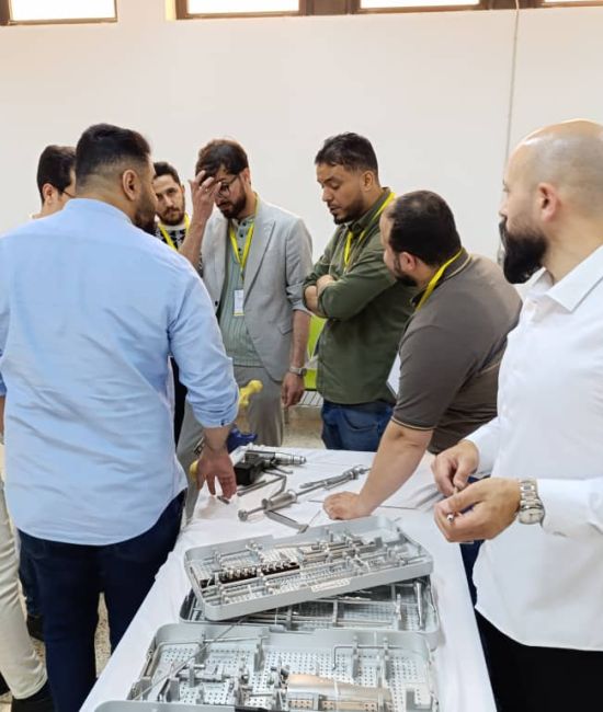 الدورة التدريبية الخامسة لأساسيات تثبيت الكسور
