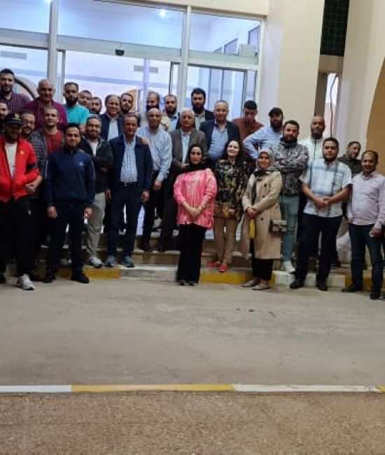 live and interactive knee arthroplasty sabratha