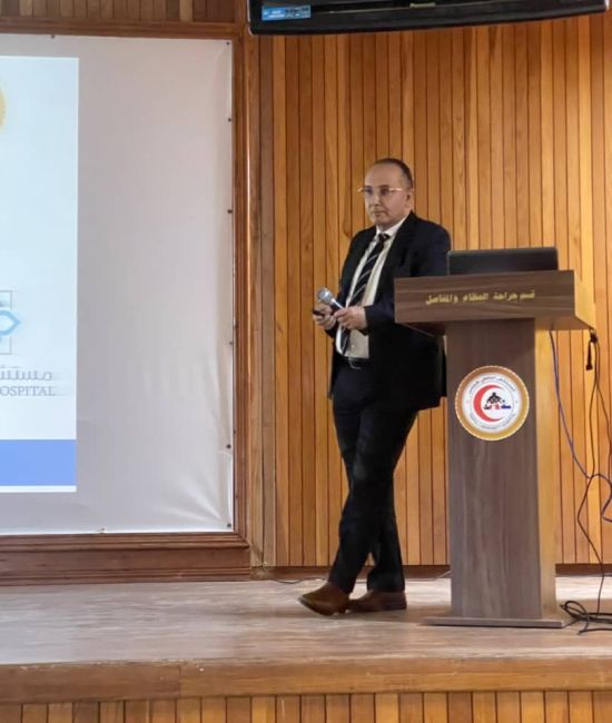 live and interactive knee arthroplasty sabratha