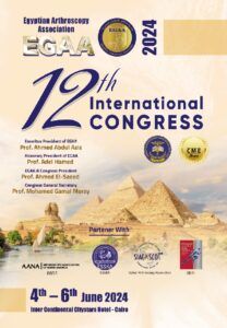 Twelfth International Conference of the Egyptian Society for Arthroscopy and Surgery (EGAA)