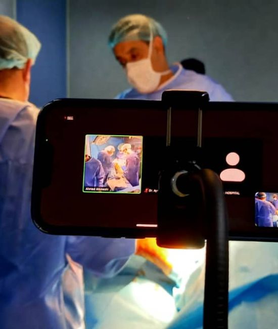 live and interactive knee arthroplasty sabratha